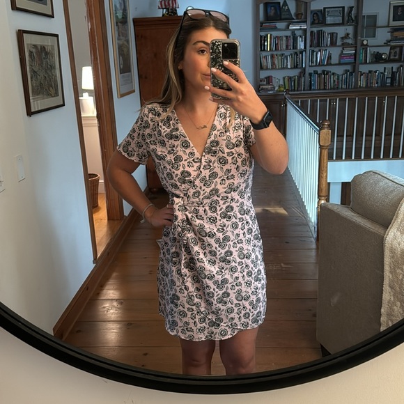 Jcrew wrap dress - Picture 2 of 5